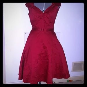 Pinup Girl Clothing Pinup Couture Heidi Dress/Belt